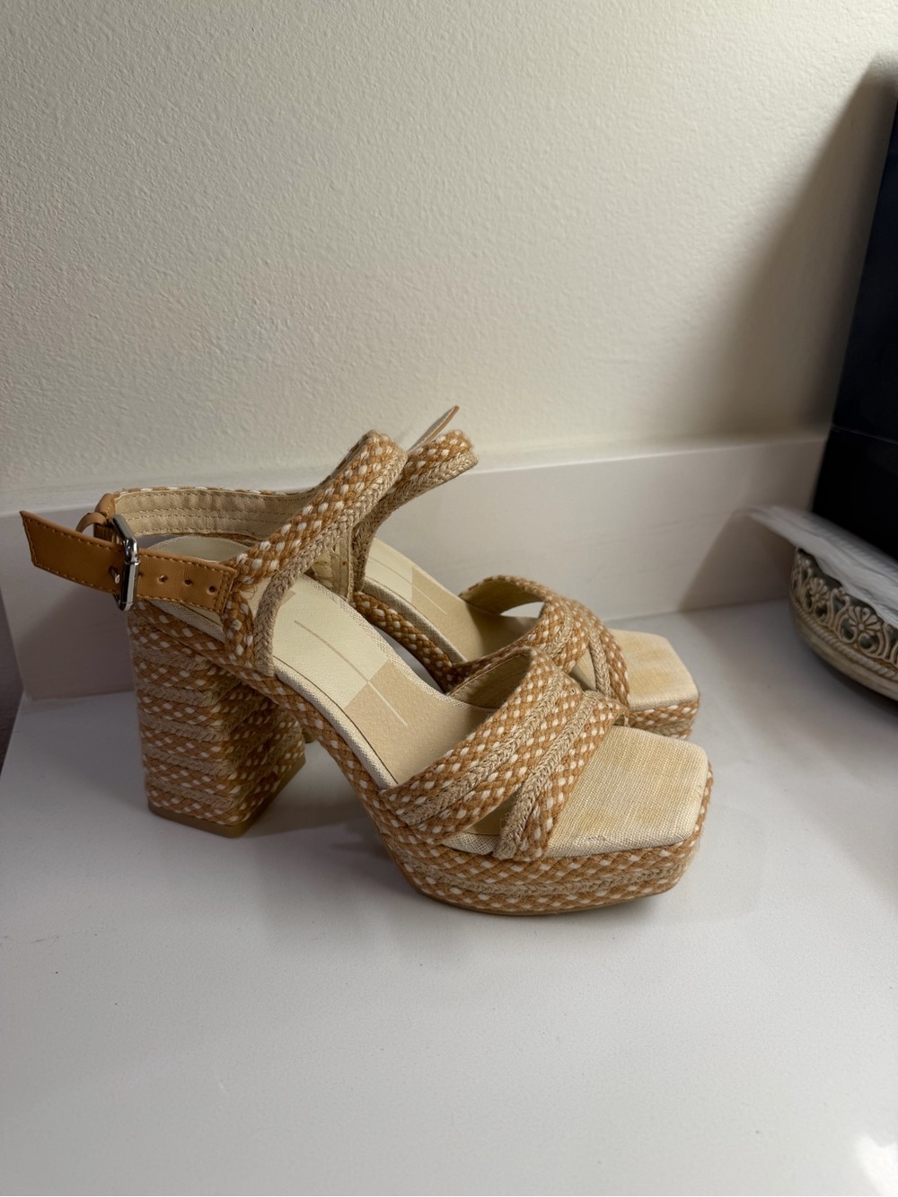 Dolce Vita Woven Platform Wedges